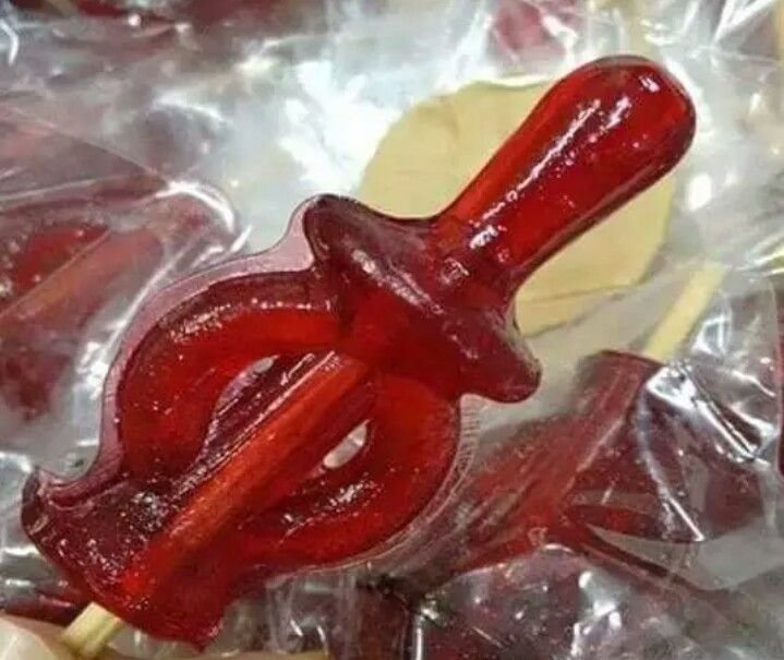 Pirulito de groselha, Del Gás